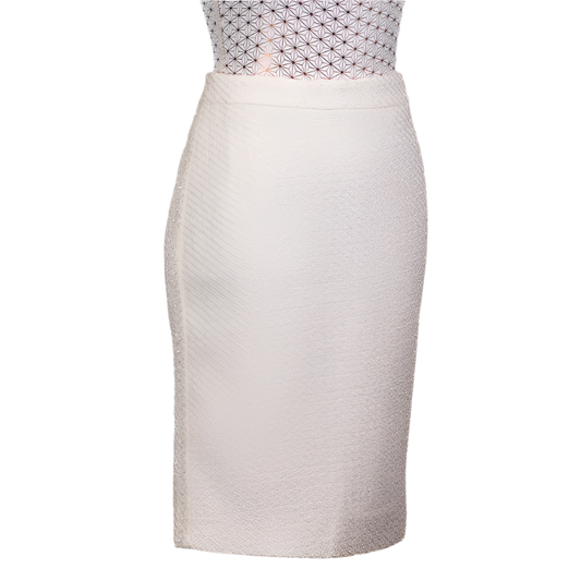 CBK Suits New Tweed Look Nederdel Off White