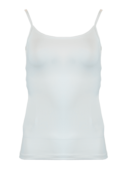 CBK Suits Tank Top Råhvid