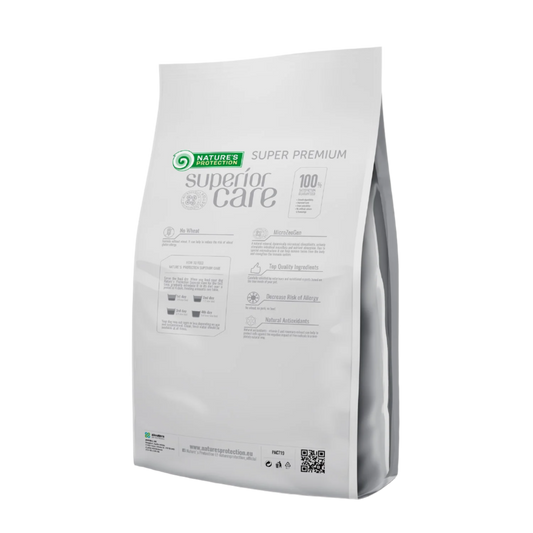 Nature's Protection White dogs adult all breed, insect - medium kibbles