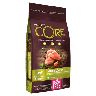 CORE Adult low fat medium/large breed, turkey