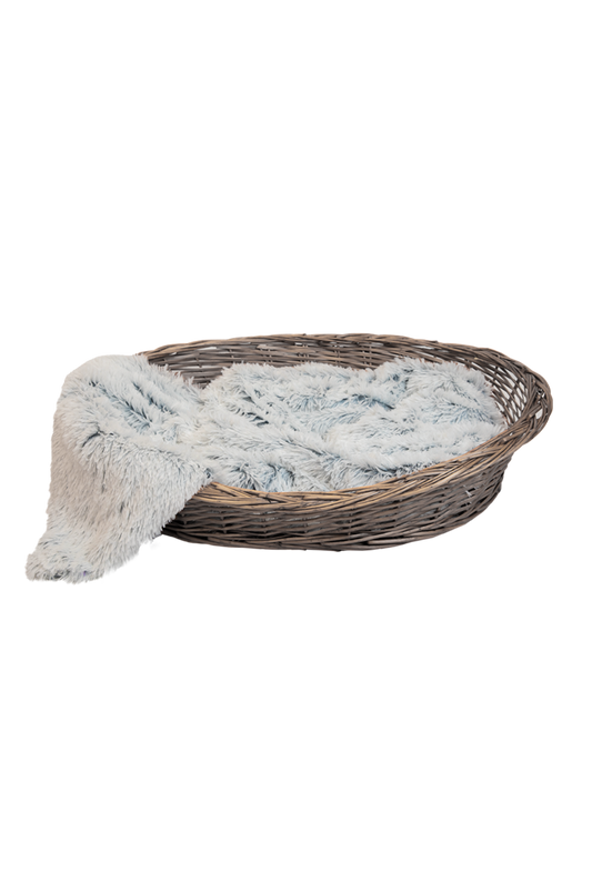 CBK Fleece hundetæppe lysegrå