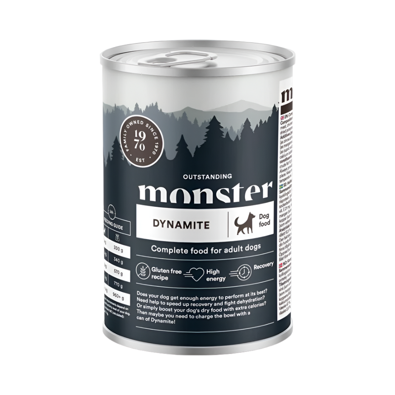 Monster vådfoder 400 gram protein dynamite