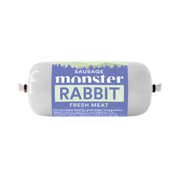 Monster Træningspølse Kanin 80g