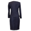 CBK Suits New Tweed Look Blazer Navy