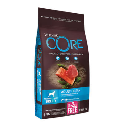 CORE Adult ocean medium/large breed, salmon & tuna