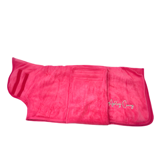 Ashley craig tørredækken microfiber pink