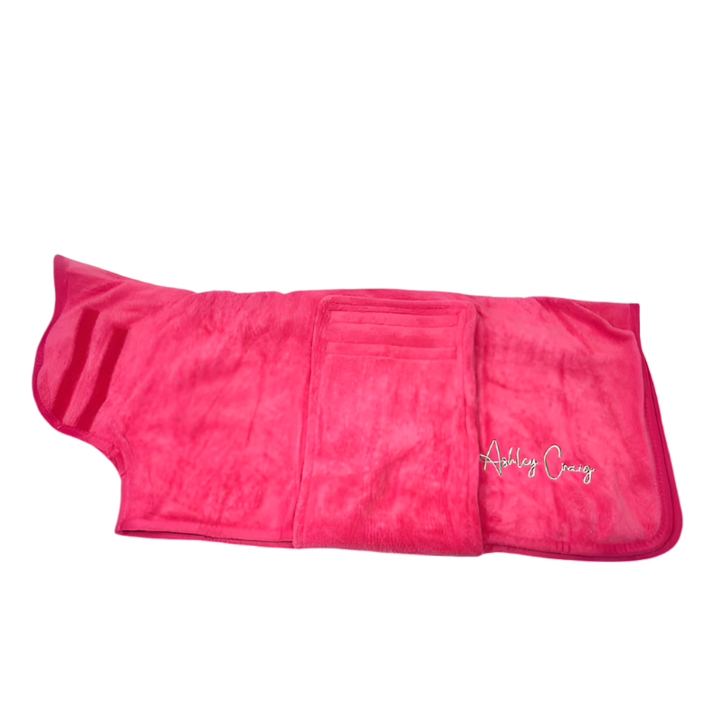 Ashley Craig Tørredækken Microfiber - Pink, flere størrelser