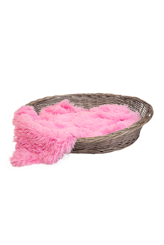 CBK Fleece hundetæppe kirsebær pink