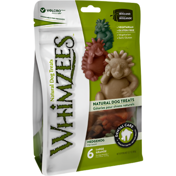 Whimzees pindsvin large 6 stk