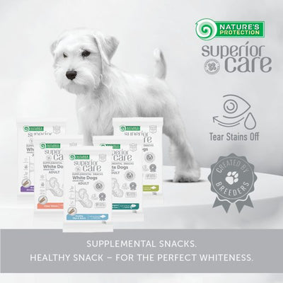 Nature's Protection White dogs, clear vision, salmon 110 g