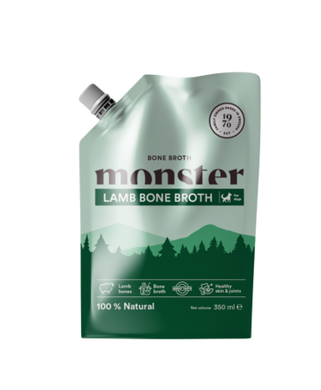 Monster Dog Bone Broth Lamb