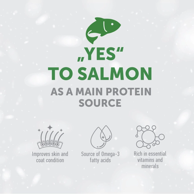 Nature's Protection White dogs hypoallergenic, salmon 110 g