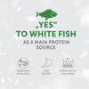 Nature's Protection White dogs hypoallergenic dental, white fish 150 g