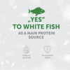 Nature's Protection White dogs hypoallergenic dental, white fish 150 g