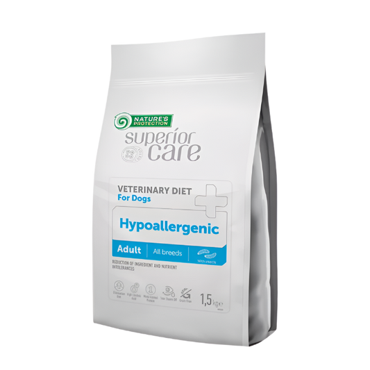 Nature's protection veterinary diet - insect hypoallergenic adult all breed- medium kibbles