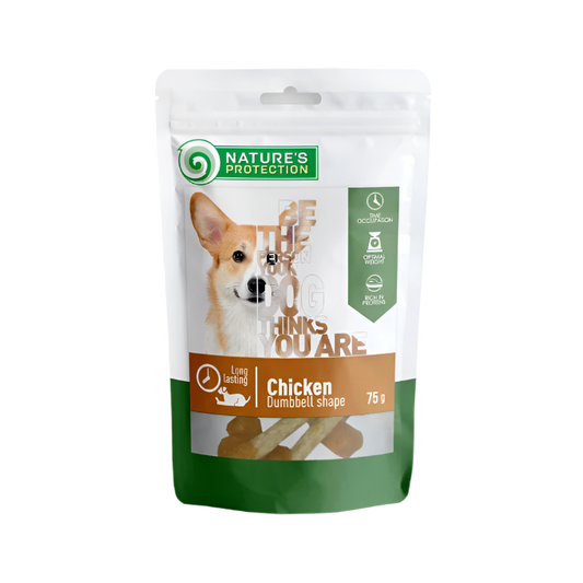 Nature's Protection Dumbbell shape, chicken 75 g