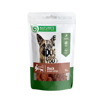 Nature's Protection Breast strips, duck 75 g