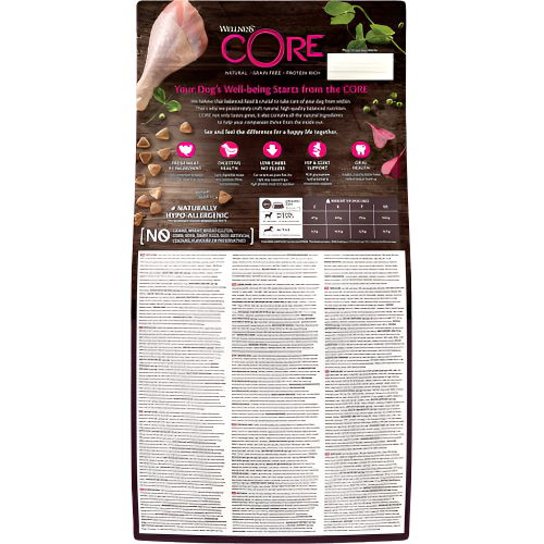 CORE Adult Original Small Breed, Chicken & Turkey
