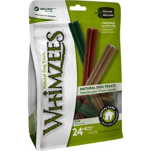 Whimzees veggie stix small 24+4 stk