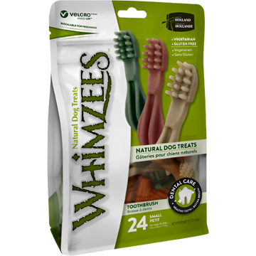 Whimzees tandbørste small 24 stk