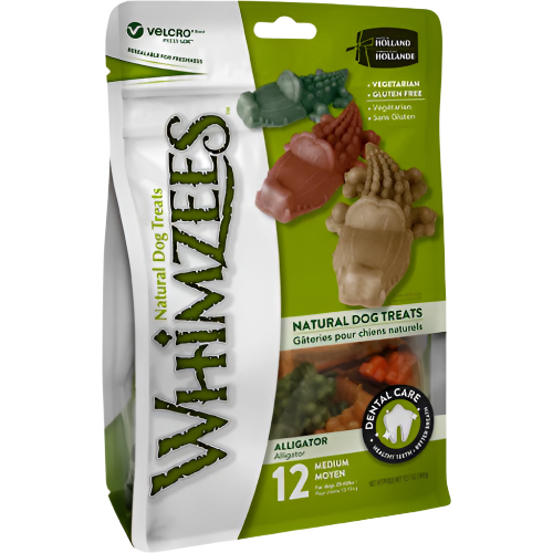 Whimzees alligator medium 12 stk