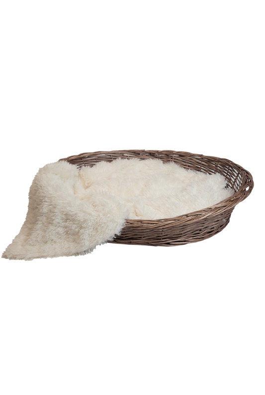 CBK Fleece hundetæppe Off White