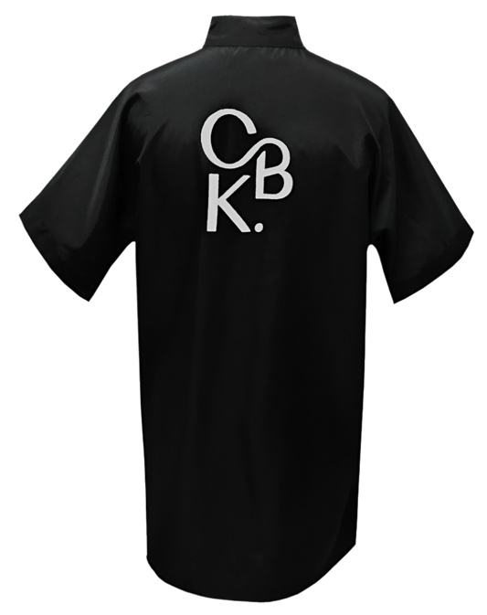 CBK Pet Care Grooming kittel kort model med print