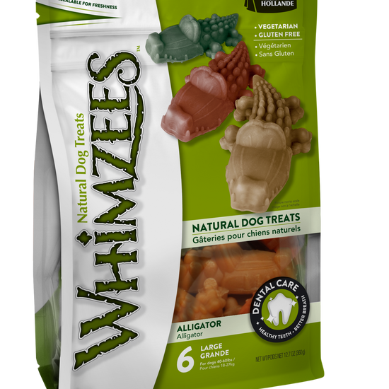 Whimzees Alligtor L pakke med 6 Stk fra GroomUs