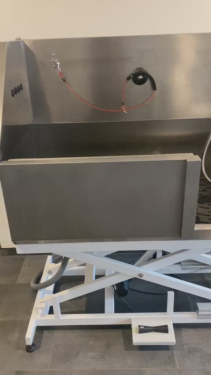 CBK Elektrisk trimmebord PRO + Elektrisk badekar med dansk Linak motor