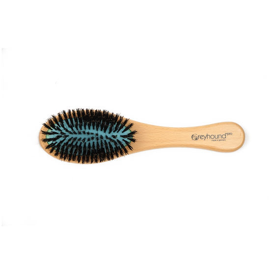 Stor børste, 100% Boar Bristle Greyhound børste, By Ashley Craig fra GroomUs