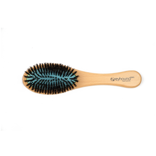 Stor børste, 100% Boar Bristle Greyhound børste, By Ashley Craig fra GroomUs