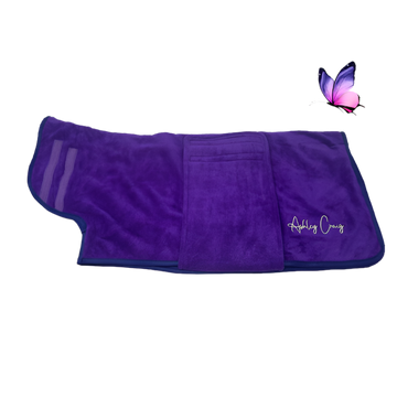 Ashley craig tørredækken microfiber lilla