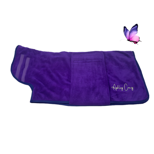 Ashley craig tørredækken microfiber lilla