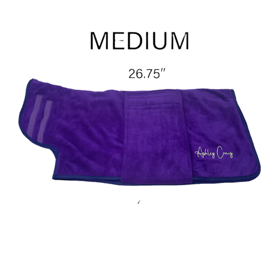 Ashley craig tørredækken microfiber lilla