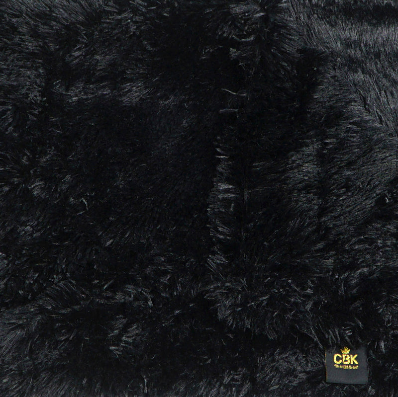 CBK fleece hundetæppe Sort 100x75 cm Ultra blødt & vendbart - GroomUs