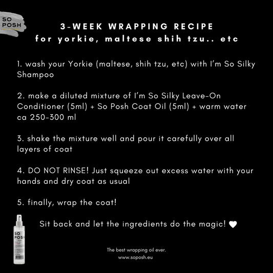 SO POSH Coat oil "Secret recipe"