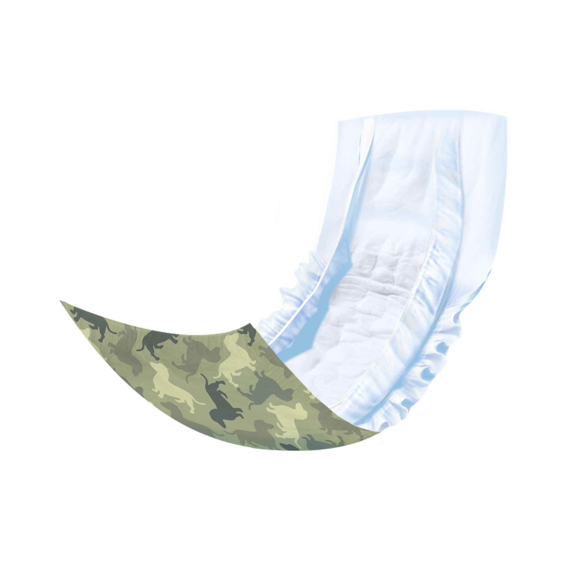 Misoko & Co Vaskbar Strintebind - Camouflagemønster - GroomUs