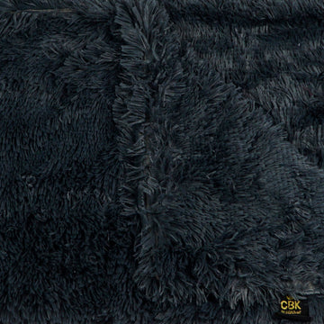 CBK fleece hundetæppe Mørke Grå 100x75 cm Ultra blødt & vendbart - GroomUs