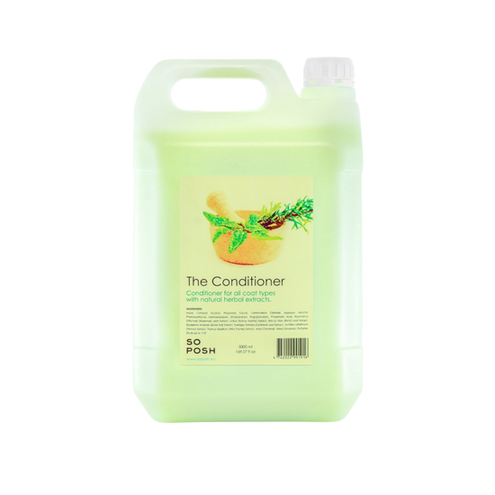 The Conditioner - Basisline 5 L fra SO POSH. fås hos GroomUs.