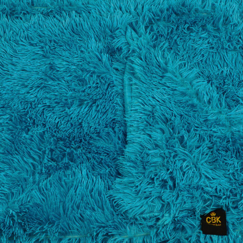 CBK fleece hundetæppe Turkis 100x75 cm Ultra blødt & vendbart - GroomUs