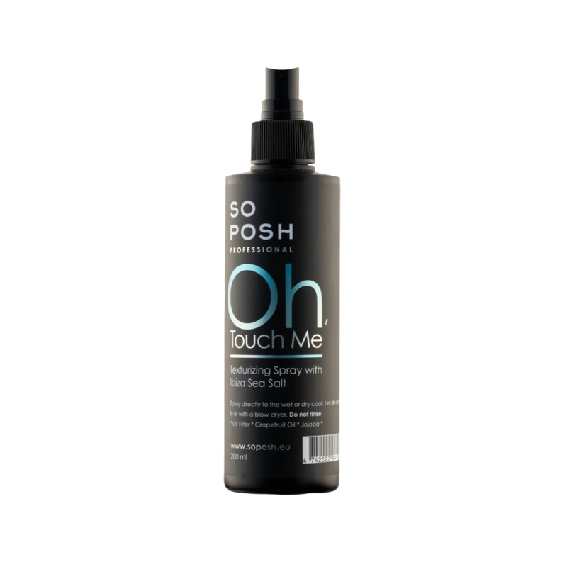 Oh, touch Me Spray fra SO POSH 200 ml. Fås hos GroomUs.